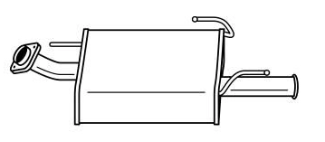 Rear Muffler (10546)