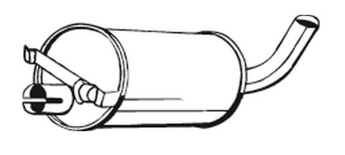 Centre Muffler (11021)