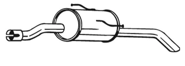Rear Muffler (15457)