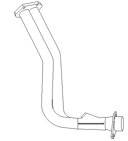 Exhaust Pipe (11117)