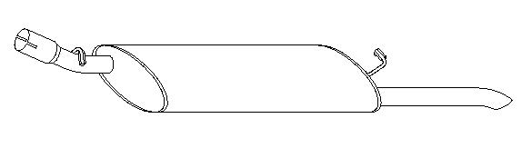 Rear Muffler (10702)