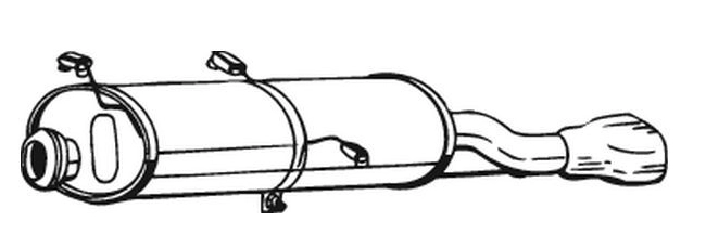 Rear Muffler (12580)