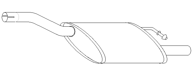 Rear Muffler (10248)