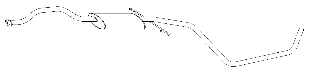 Centre Muffler (10170)