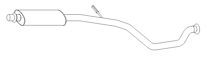 Centre Muffler (10732)