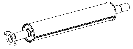 Centre Muffler (13798)