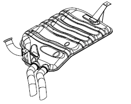 Rear Muffler (14451)