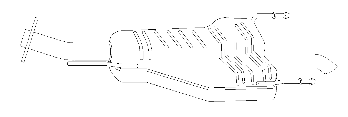 Rear Muffler (11226)