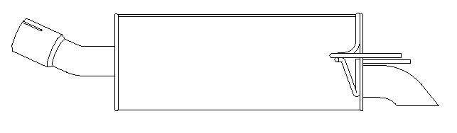 Rear Muffler (11234)