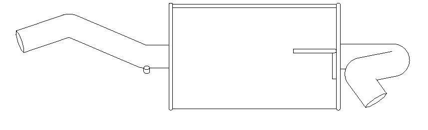 Rear Muffler (11316)