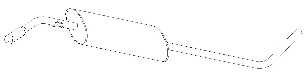 Centre Muffler (10981)