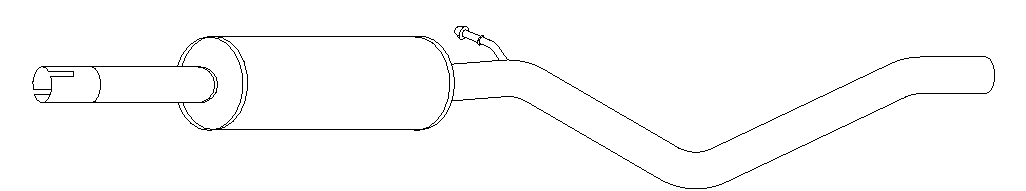 Centre Muffler (11497)