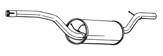 Rear Muffler (13833)