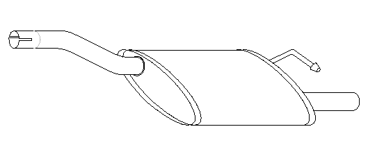 Rear Muffler (10249)