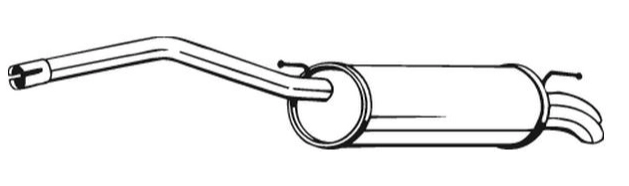 Rear Muffler (14090)