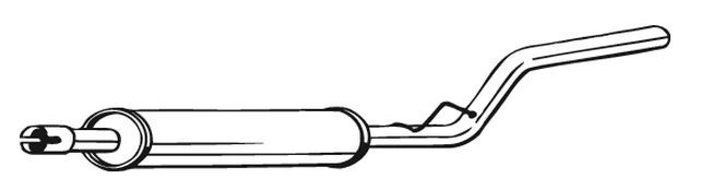 Centre Muffler (14007)