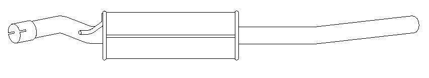 Centre Muffler (11343)