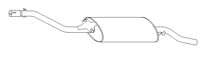 Rear Muffler (10930)