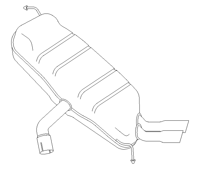 Rear Muffler (11448)
