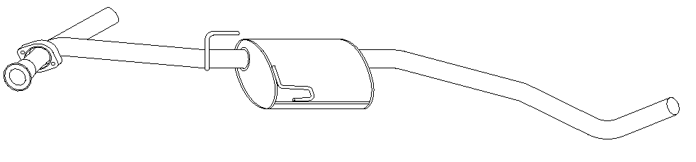 Centre Muffler (12713)