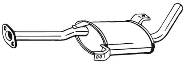 Centre Muffler (13569)
