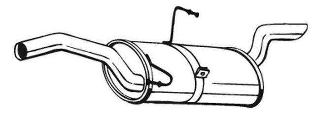 Rear Muffler (12528)