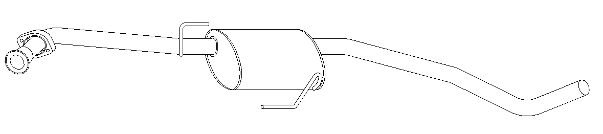 Centre Muffler (10654)