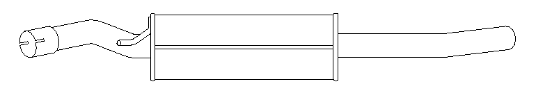 Centre Muffler (11342)