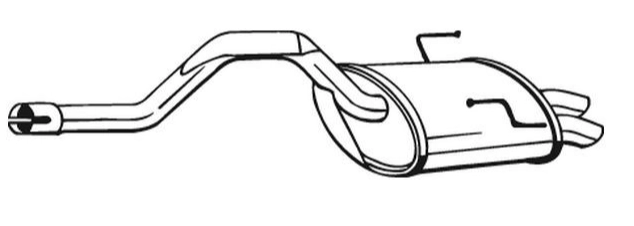 Rear Muffler (12751)