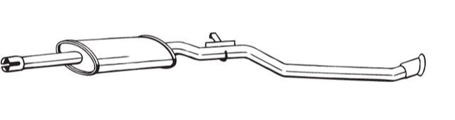 Centre Muffler (16149)