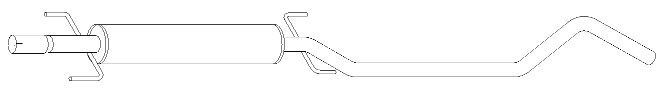 Centre Muffler (11462)