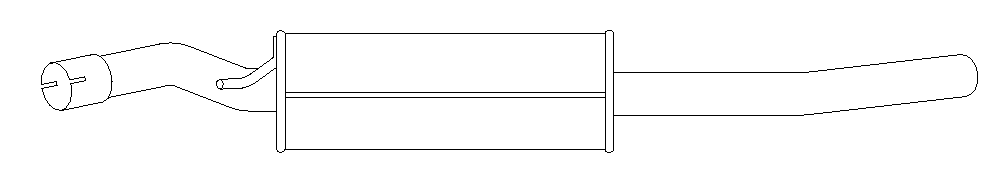 Centre Muffler (11345)