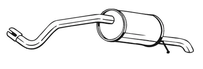 Rear Muffler (15543)