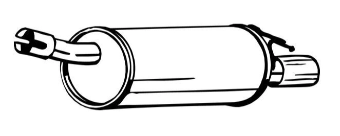 Rear Muffler (15563)