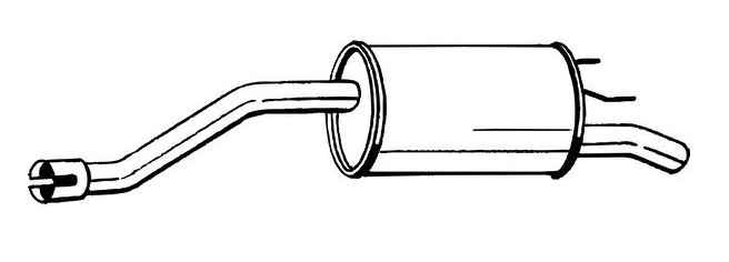 Rear Muffler (15506)