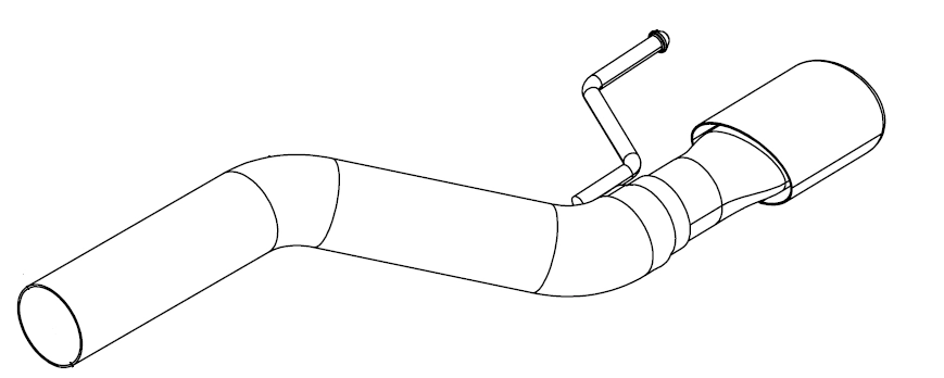 Exhaust Pipe (15768)