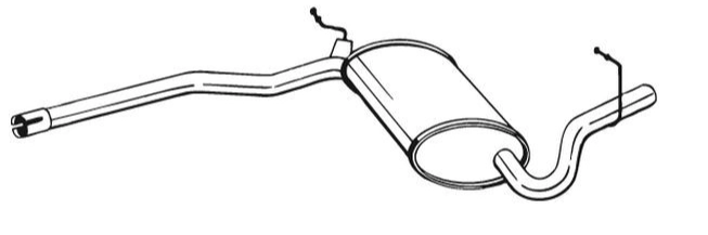 Centre Muffler (13764)