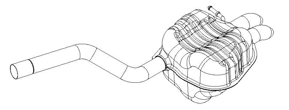 Rear Muffler (14626)