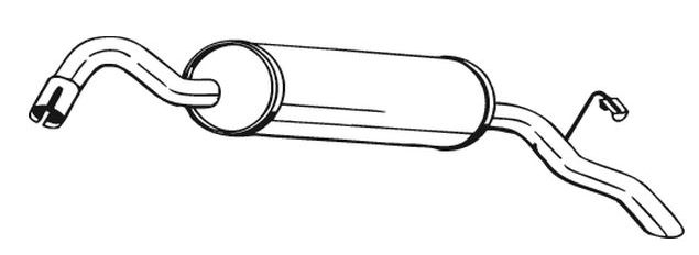 Rear Muffler (10207)
