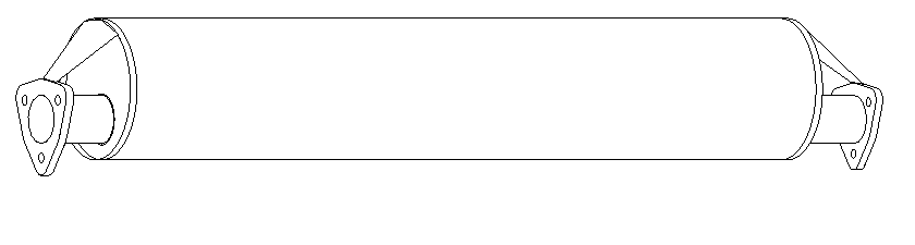 Rear Muffler (10989)