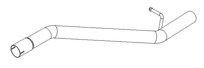 Exhaust Pipe (16101)