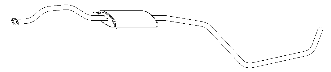 Centre Muffler (10179)