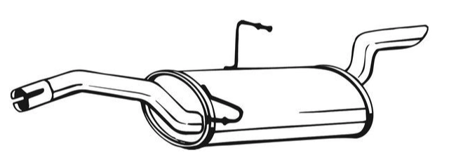 Rear Muffler (15505)
