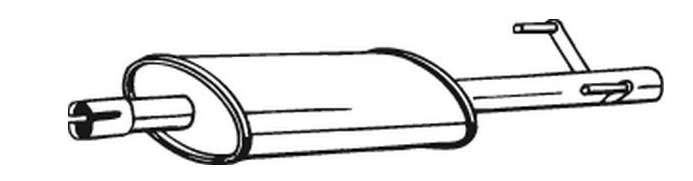 Centre Muffler (12413)