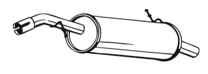 Rear Muffler (14567)