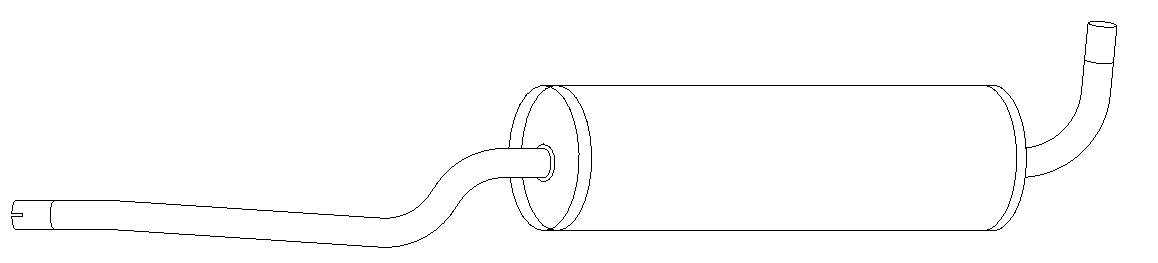 Centre Muffler (11044)