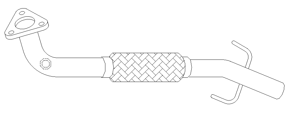 Exhaust Pipe (14230)