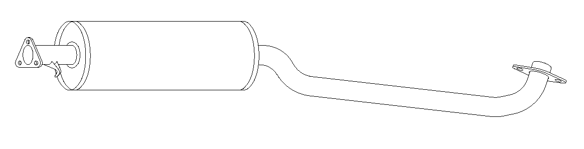 Centre Muffler (10692)