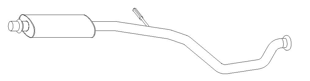 Centre Muffler (10733)