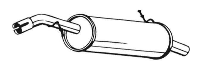 Rear Muffler (15494)
